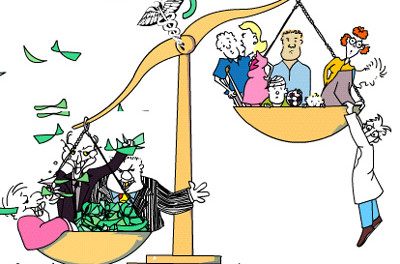 Lawyers and their cash outweigh families on scales of justice