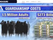 From Sharyl Attkisson's Full Measure: Estimated costs of guardianship nationally in the US. These are only estimates because no Federal agency keeps these statistics on state-controlled guardianship.