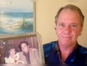 James Vassallo holds a photo of his parents, Albert Vassallo Sr. and Geraldine Mickey Vassallo, in November 015. His father was a senior "ward" of Elizabeth "Betsy" Savitt, wife of Circuit Judge Martin Colin. (John Pacenti/The Palm Beach Post)